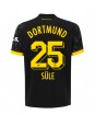 Moški Nogometna dresi replika Borussia Dortmund Niklas Sule #25 Gostujoči 2023-24 Kratek rokav